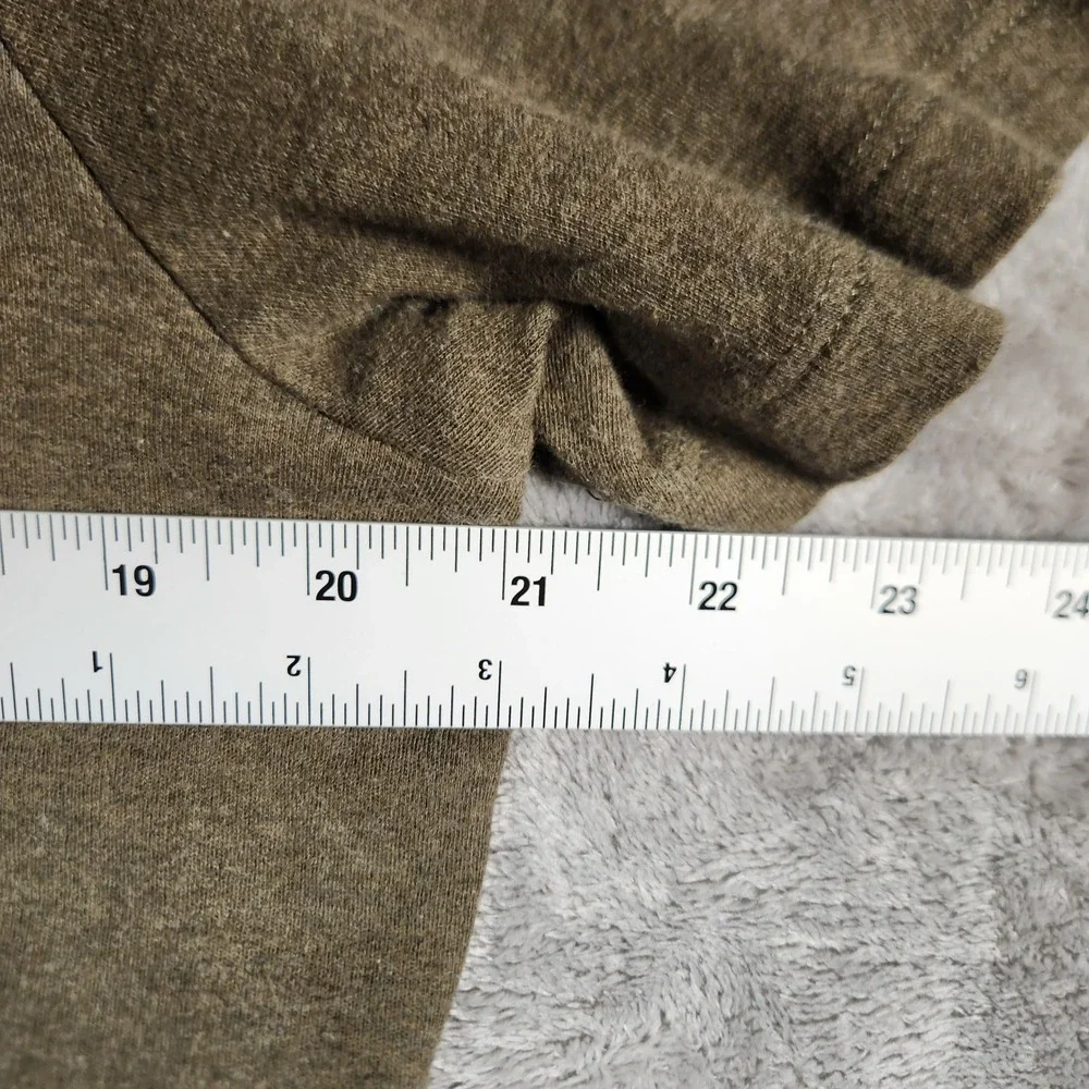 Banana Republic Polo Shirt Mens Large Heathered‎ Olive Green Short Sleeve